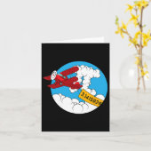 Carte Sky Avion Funny Math Nerd Anniversaire Cadeau Pi J (Fleur jaune)