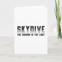 Skydiver Si vous ne sautez pas, vous ne volerez ja