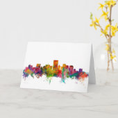 Carte Skyline de Richmond (Fleur jaune)