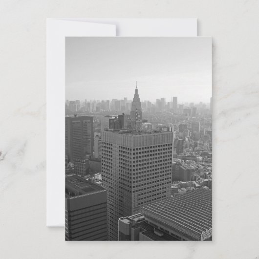 Carte Skyline de Tokyo (Devant)
