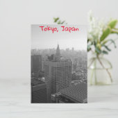 Carte Skyline de Tokyo (Debout devant)