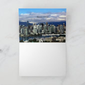 Carte Skyline de Vancouver, Canada (Intérieur)