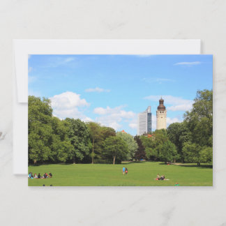 Carte Skyline Leipzig