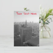 Carte Skyline Tokyo personnalisable (Debout devant)