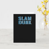 Carte Slam Dunk Graphic (Fleur jaune)