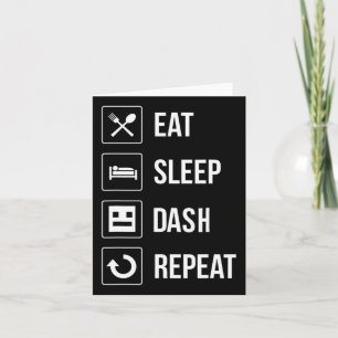 Carte Sleep Dash Répéter le jeu vidéo Géométrie Gamer vi