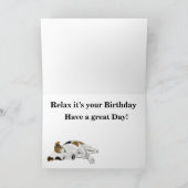 Carte Sleeping Jack Russell Terrier Editable Anniversair (Intérieur)
