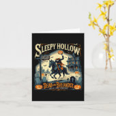 Carte Sleepy Hollow Breakfast Soky Halloween (Fleur jaune)