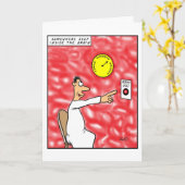 Carte Sleepy Jerk (Fleur jaune)