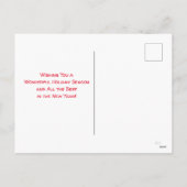 Carte Slim Kitty Père Noël (Dos)