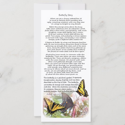 Carte slogans de récupération (Devant)