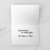 Carte slogans de récupération en 12 étapes (Intérieur)