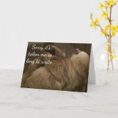 Carte Sloth (Fleur jaune)