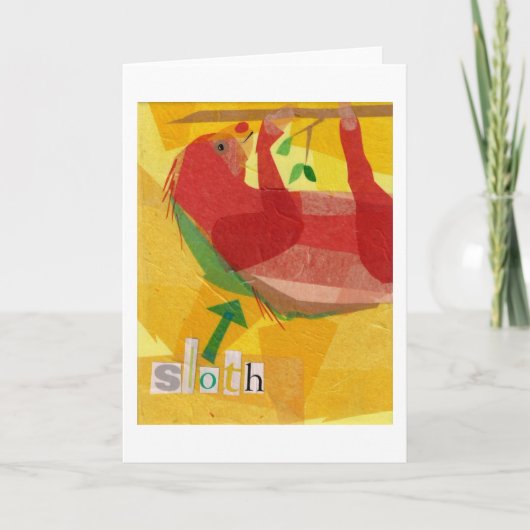 Carte Sloth ! (Devant)