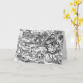 Carte Sloth (Desidia), Les Sept Péchés Mortels (Fleur jaune)