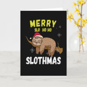 Carte Sloth Merry (Fleur jaune)