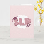 Carte SLP Speech Language Pathologist (Fleur jaune)