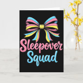 Carte Slumber Party Squad Sleever Coquette Birthday Paja (Fleur jaune)