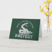 Carte SLYTHERIN™ - Badge Préfet (Fleur jaune)