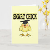 Carte Smart Chick (Fleur jaune)