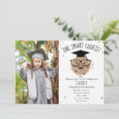 Carte Smart Cookie Photo Classroom Graduation (Debout devant)