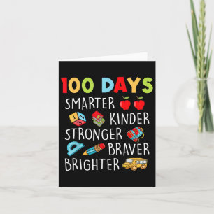 Carte Smarter Kinder Plus Fort 100 Jours D'École 1