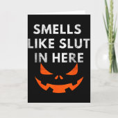 Carte Smells Like In Here, Offensive Humor, Funny Hallow (Devant)