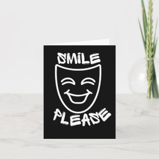 Carte Smile S'Il Vous Plaît Sticker