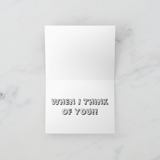 Carte Smiley Face (Intérieur)