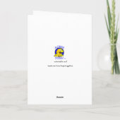 Carte Smiling Golden Retriever Chien Chien Chien Chien S (Dos)