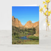 Carte Smith Rock State Park, Oregon (Fleur jaune)