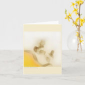 Carte Smoke Drawing, Cancer du Rockne, 1973 (Fleur jaune)