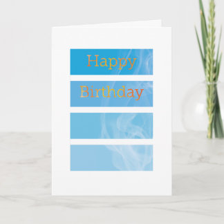 Carte Smokey Birthday