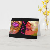 Carte SMOOCHES (Fleur jaune)