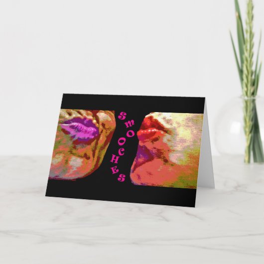 Carte SMOOCHES (Devant)