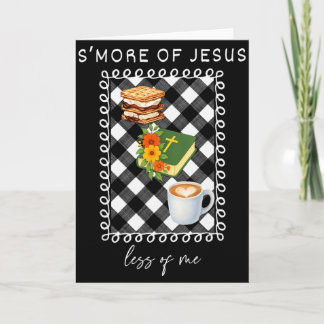 Carte Smore De Jésus Moins De Moi Campeur Chrétien Campi