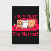 Carte Smore Merrier Cute Kids Cartoon Christmas (Devant)