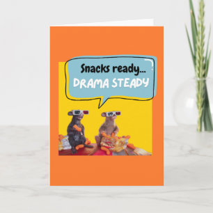 Carte Snacks Ready, Drama Steady