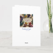 Carte Snail mail bonjour (Dos)