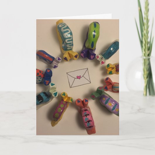 Carte Snail mail bonjour (Devant)