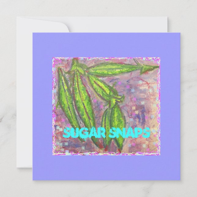 Carte Snaps de sucre (Devant)