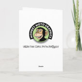 Carte Snarky 28e anniversaire (Dos)