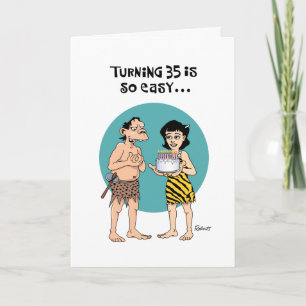 Carte Snarky 35e anniversaire