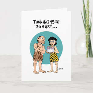 Carte Snarky 45e anniversaire