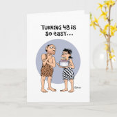 Carte Snarky 48e anniversaire (Fleur jaune)