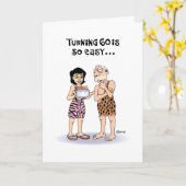 Carte Snarky 60e anniversaire (Fleur jaune)