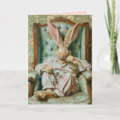 Carte Snarky Rabbit Easter Card (Devant)