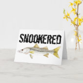 Carte Snookered - Snook (Fleur jaune)