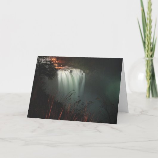 Carte Snoqualmie la nuit (Devant)