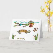 Carte Snorkeling (Fleur jaune)